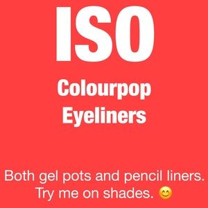 ISO Colourpop eye liners